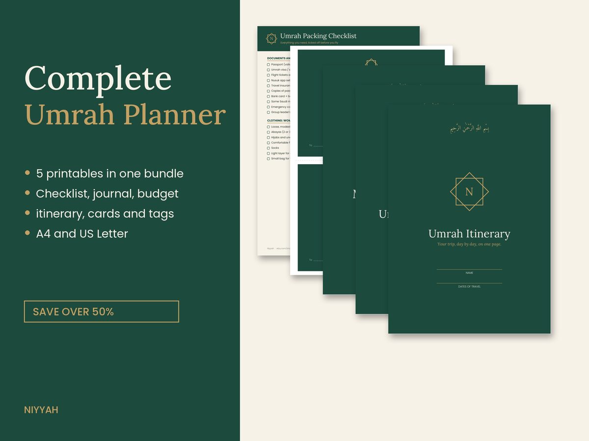 Complete Umrah Planner Bundle